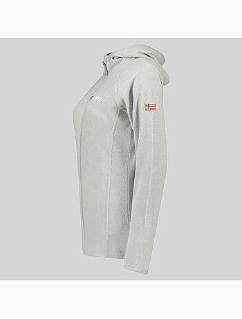 Chaqueta polar con capucha tugood – geographical norway