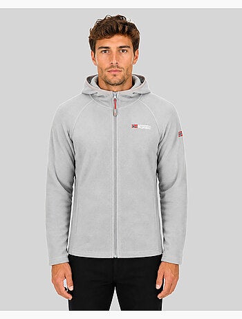 Chaqueta polar con capucha tugood – geographical norway