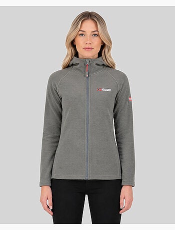 Chaqueta polar con capucha tugood – geographical norway