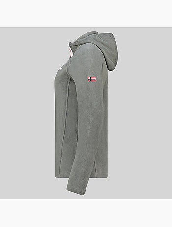 Chaqueta polar con capucha tugood – geographical norway