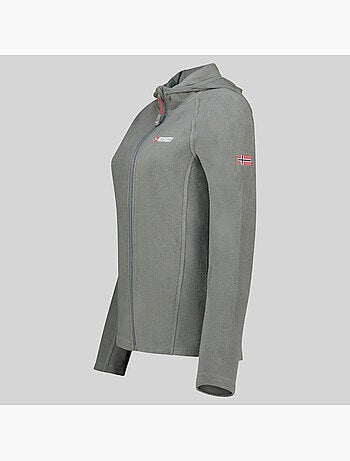 Chaqueta polar con capucha tugood – geographical norway