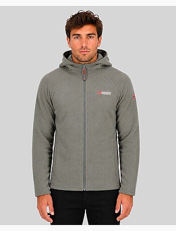 Chaqueta polar con capucha tugood – geographical norway