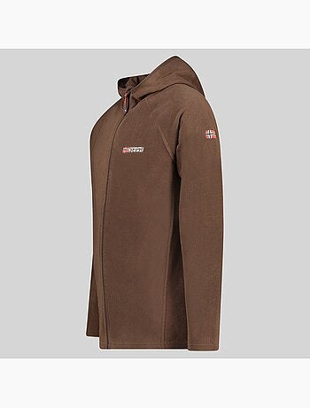 Chaqueta polar con capucha tugood – geographical norway