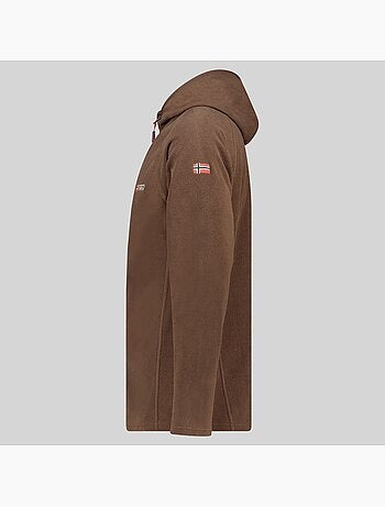 Chaqueta polar con capucha tugood – geographical norway