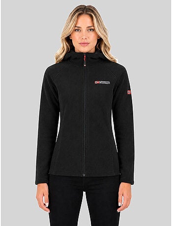 Chaqueta polar con capucha tugood – geographical norway