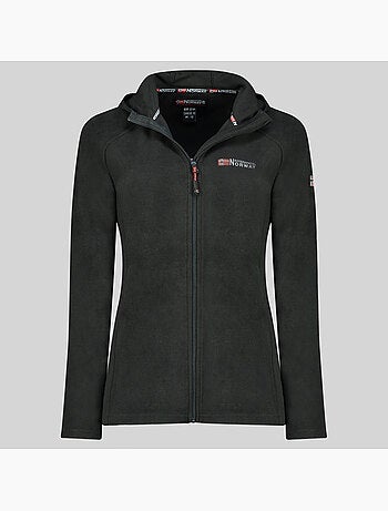 Chaqueta polar con capucha tugood – geographical norway