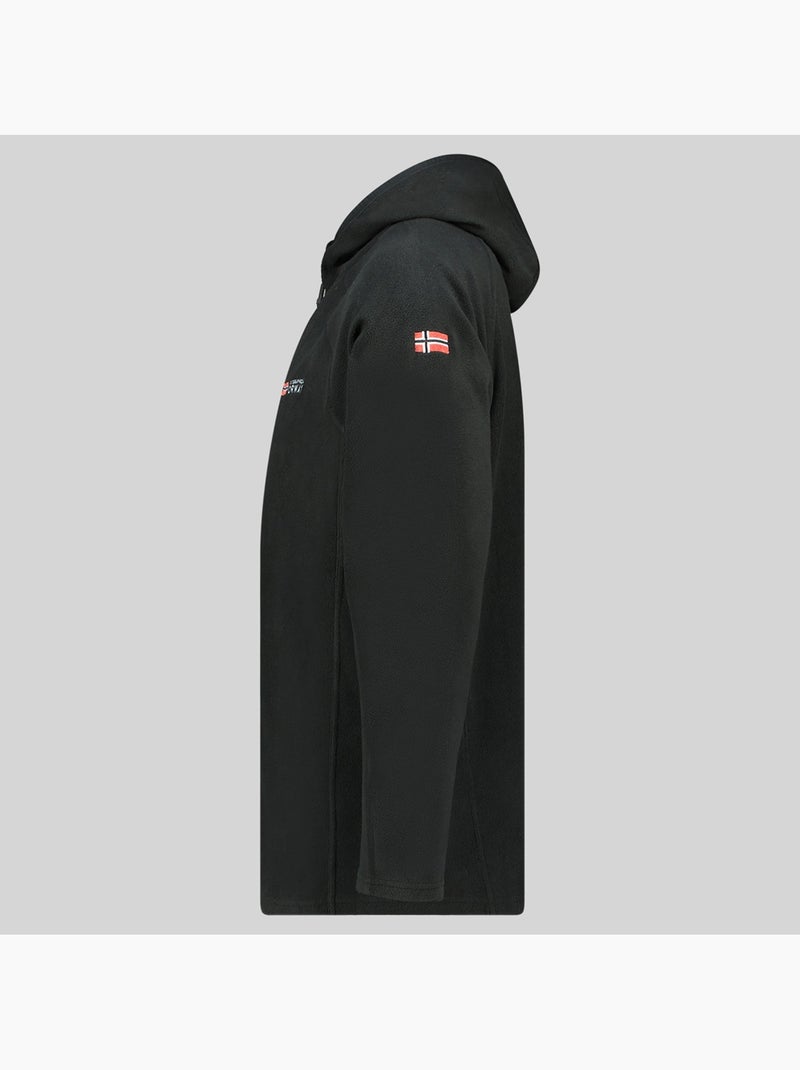 Chaqueta polar con capucha tugood – geographical norway Negro - Kiabi