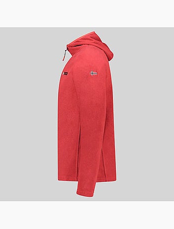 Chaqueta polar con capucha tugood – geographical norway