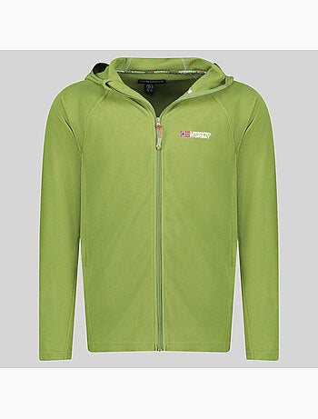 Chaqueta polar con capucha tugood – geographical norway
