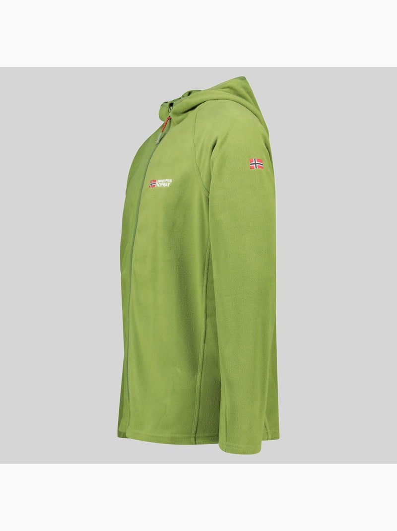Chaqueta polar con capucha tugood – geographical norway Rosa nude - Kiabi