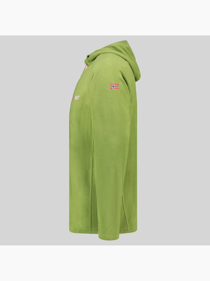 Chaqueta polar con capucha tugood – geographical norway Rosa nude - Kiabi