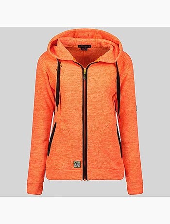 Chaqueta polar con capucha twelve – geographical norway