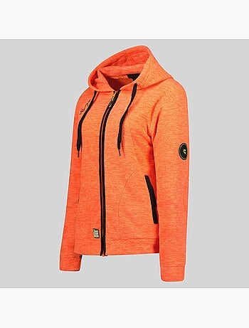 Chaqueta polar con capucha twelve – geographical norway
