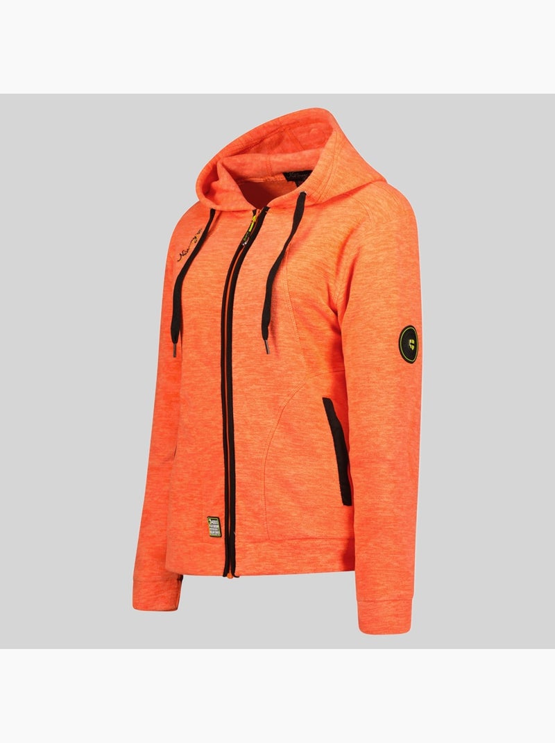 Chaqueta polar con capucha twelve – geographical norway Coral - Kiabi