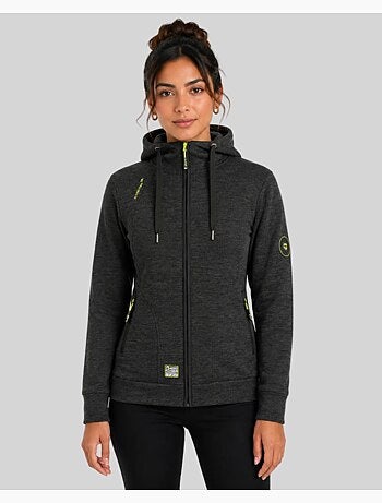 Chaqueta polar con capucha twelve – geographical norway