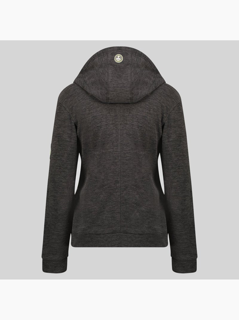 Chaqueta polar con capucha twelve – geographical norway Negro - Kiabi