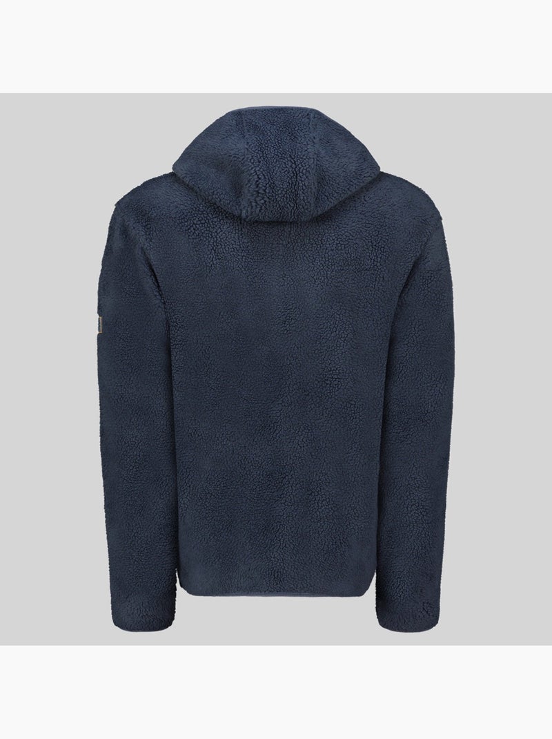 Chaqueta polar con capucha ucherpim – geographical norway Azul marino - Kiabi