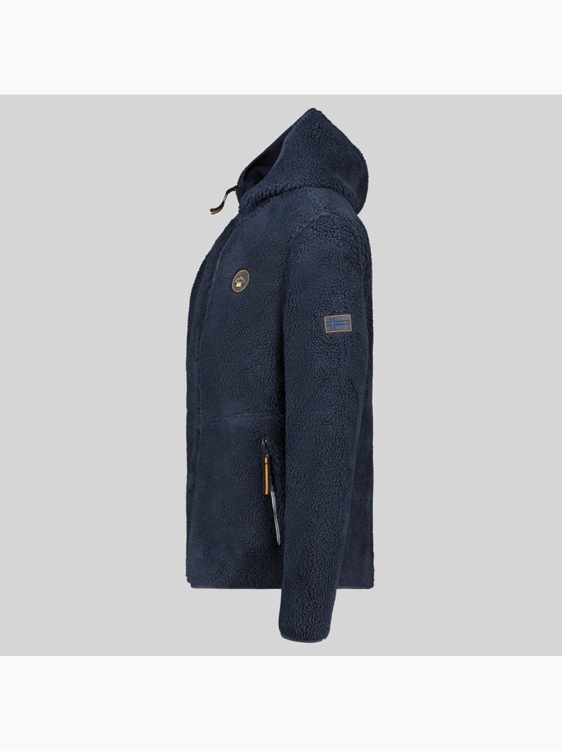 Chaqueta polar con capucha ucherpim – geographical norway Azul marino - Kiabi