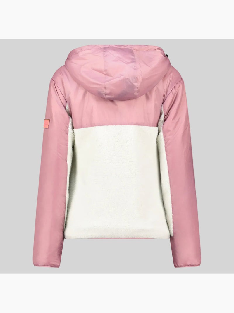 Chaqueta polar con capucha ulyssim – geographical norway Azul escarchado - Kiabi