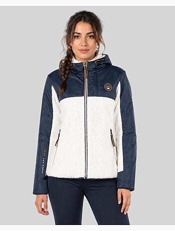 Chaqueta polar con capucha ulyssim – geographical norway