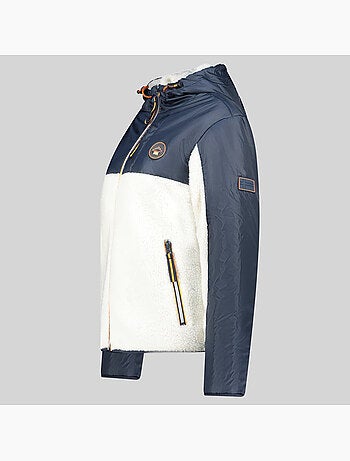 Chaqueta polar con capucha ulyssim – geographical norway