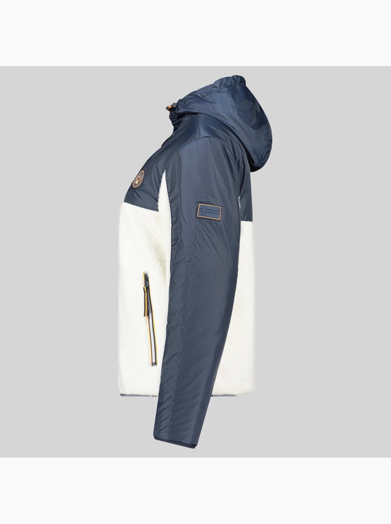 Chaqueta polar con capucha ulyssim – geographical norway Azul marino - Kiabi