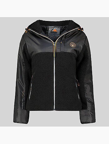 Chaqueta polar con capucha ulyssim – geographical norway