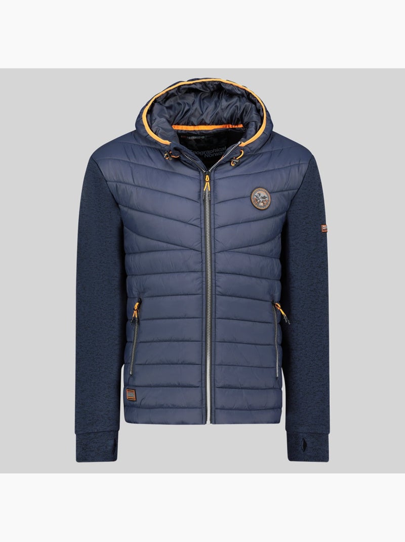Chaqueta polar con capucha ummos – geographical norway Azul marino - Kiabi