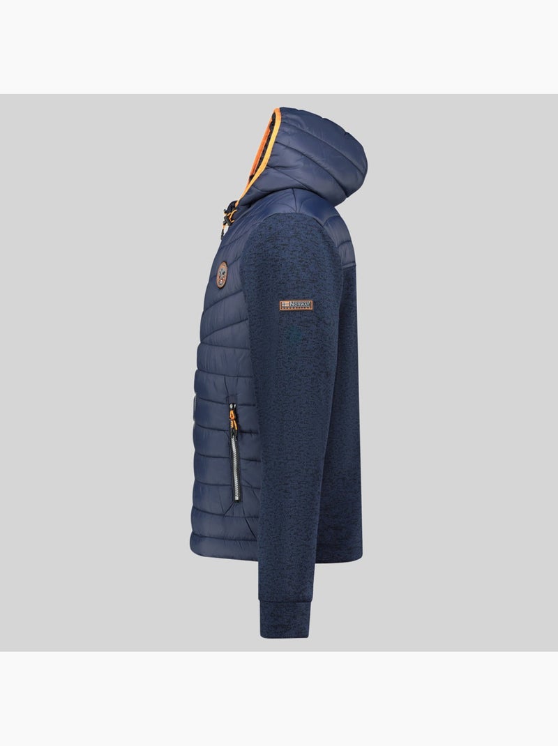 Chaqueta polar con capucha ummos – geographical norway Azul marino - Kiabi