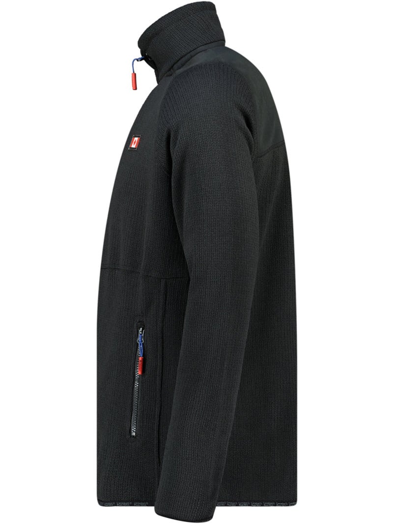Chaqueta polar con cremallera tickaeleak – canadian peak Negro - Kiabi