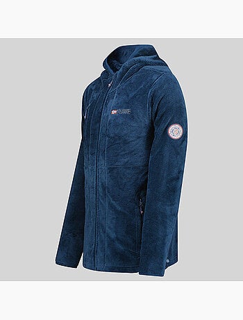 Chaqueta polar con cremallera upload hood – geographical norway