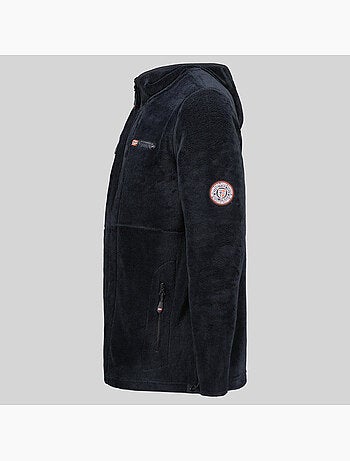 Chaqueta polar con cremallera upload hood – geographical norway