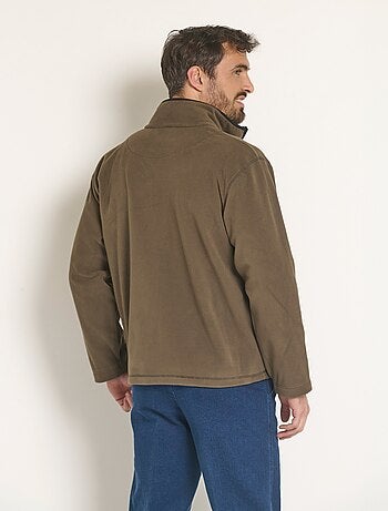 Chaqueta polar con cremallera y cuello alto - Afibel