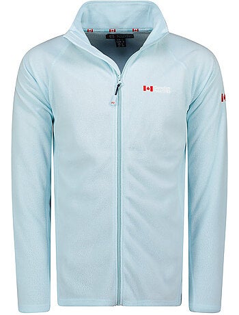 Chaqueta polar con cremallera y cuello alto tugeak – canadian peak