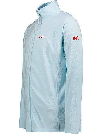 Chaqueta polar con cremallera y cuello alto tugeak – canadian peak