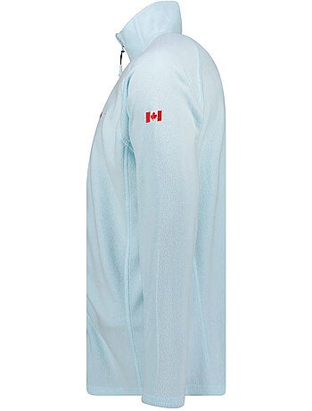 Chaqueta polar con cremallera y cuello alto tugeak – canadian peak