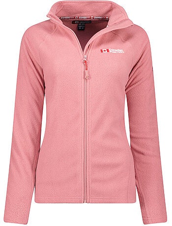 Chaqueta polar con cremallera y cuello alto tugeak – canadian peak