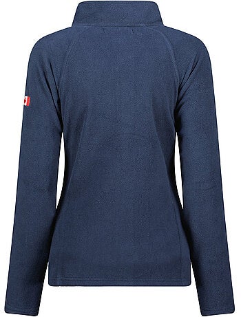 Chaqueta polar con cremallera y cuello alto tugeak – canadian peak