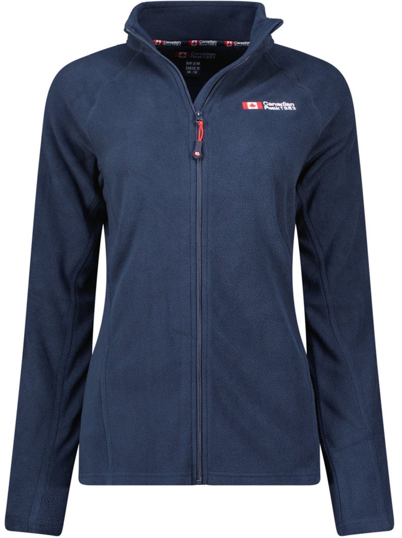 Chaqueta polar con cremallera y cuello alto tugeak – canadian peak Azul marino - Kiabi