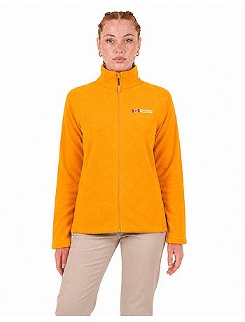 Chaqueta polar con cremallera y cuello alto tugeak – canadian peak