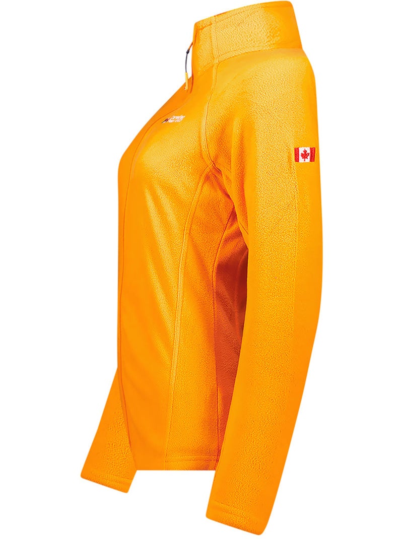 Chaqueta polar con cremallera y cuello alto tugeak – canadian peak Naranja - Kiabi
