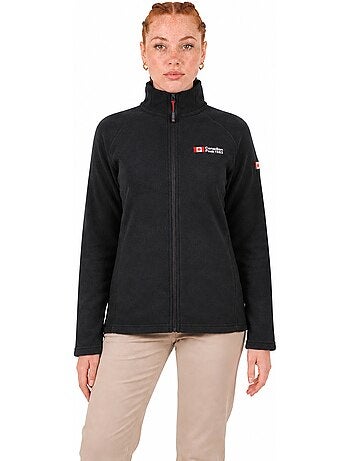 Chaqueta polar con cremallera y cuello alto tugeak – canadian peak
