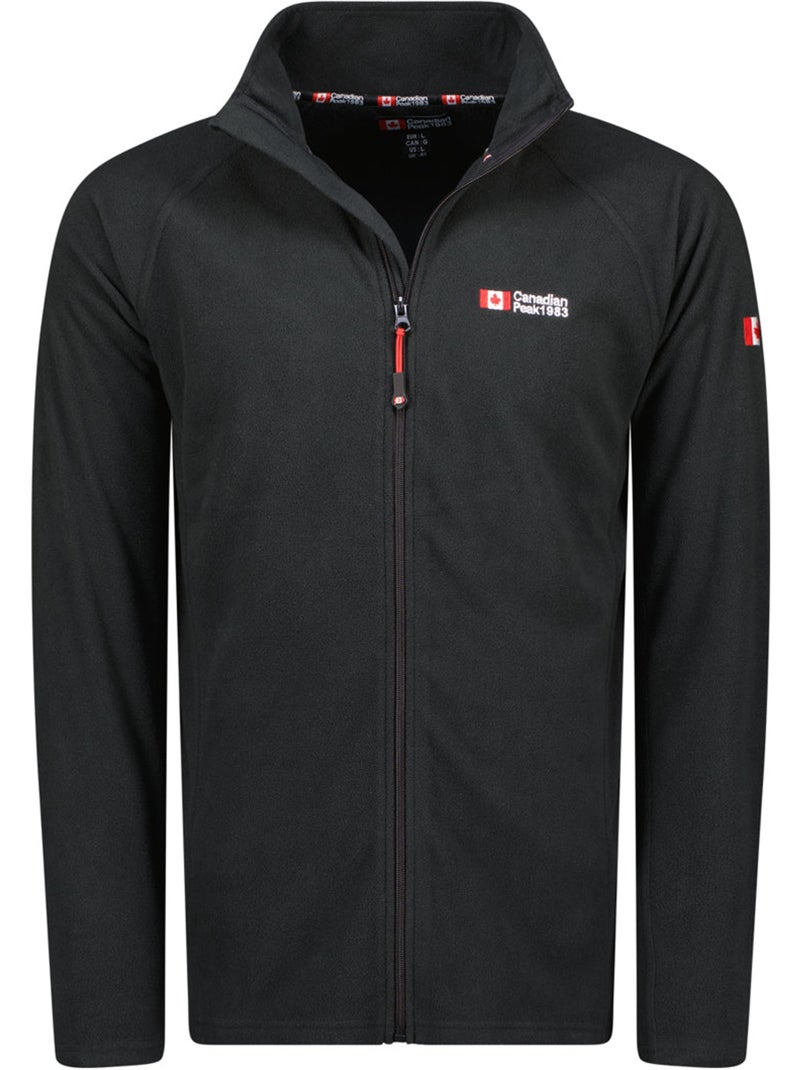 Chaqueta polar con cremallera y cuello alto tugeak – canadian peak Negro - Kiabi