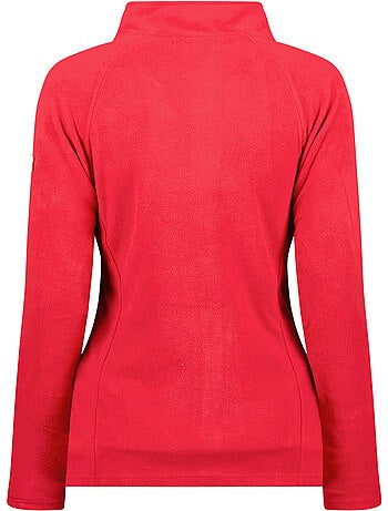 Chaqueta polar con cremallera y cuello alto tugeak – canadian peak