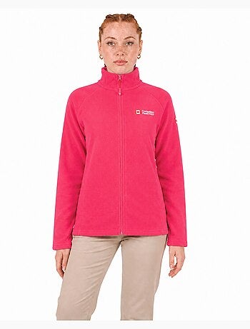 Chaqueta polar con cremallera y cuello alto tugeak – canadian peak