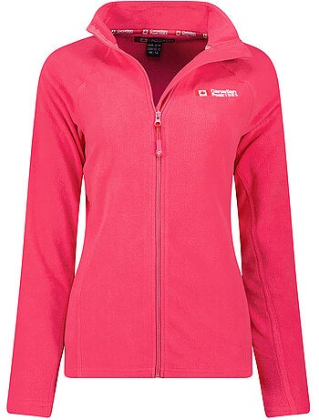 Chaqueta polar con cremallera y cuello alto tugeak – canadian peak
