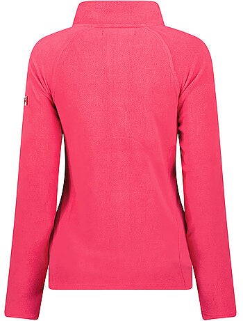 Chaqueta polar con cremallera y cuello alto tugeak – canadian peak