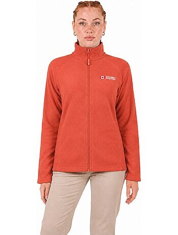 Chaqueta polar con cremallera y cuello alto tugeak – canadian peak