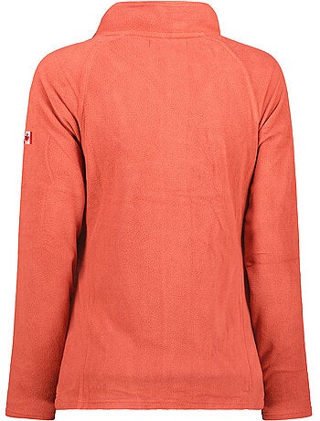 Chaqueta polar con cremallera y cuello alto tugeak – canadian peak