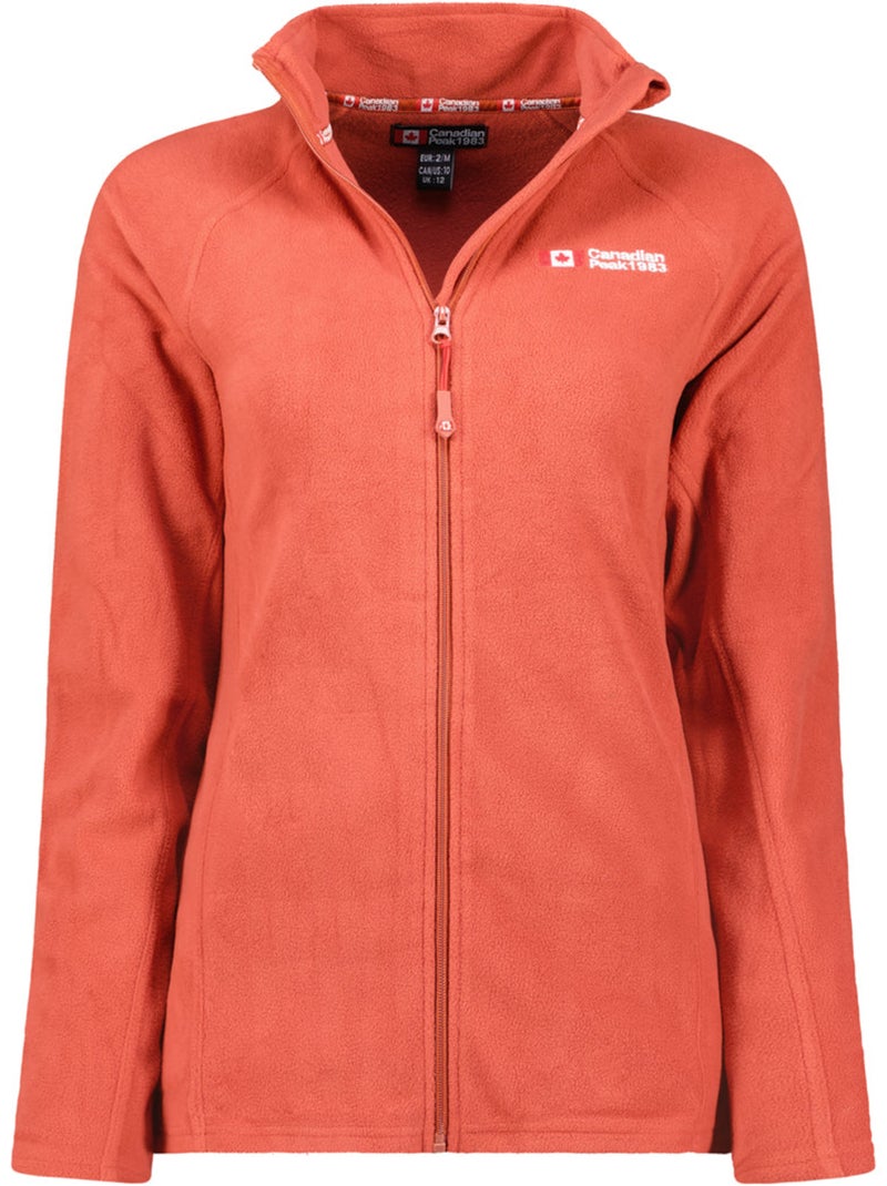 Chaqueta polar con cremallera y cuello alto tugeak – canadian peak Terracota - Kiabi